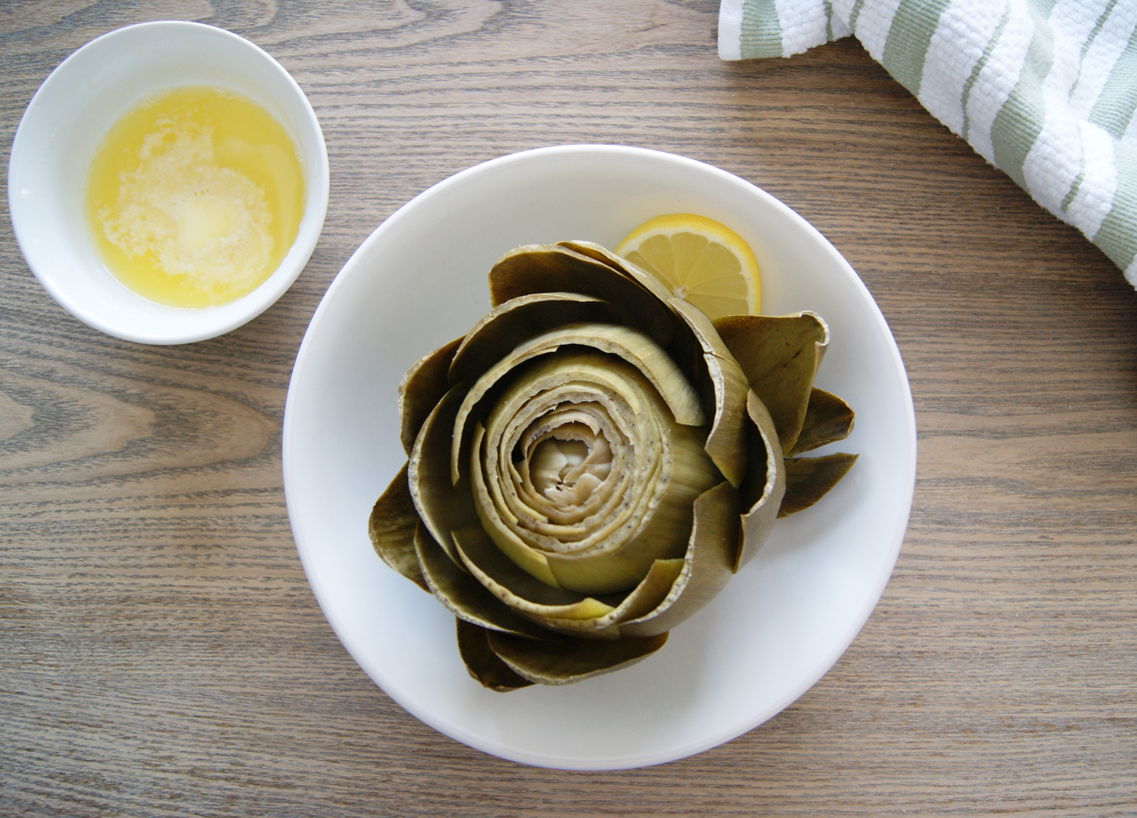 Boiled Artichoke and Lemon Butter Sauce – Lady of the Ladle