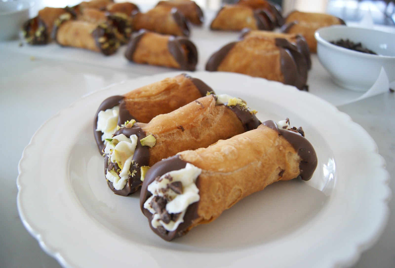 Homemade Cannoli Shells With Sweet Ricotta Filling Lady Of The Ladle