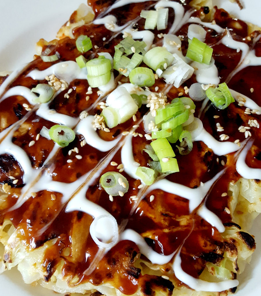 vegetarian okonomiyaki