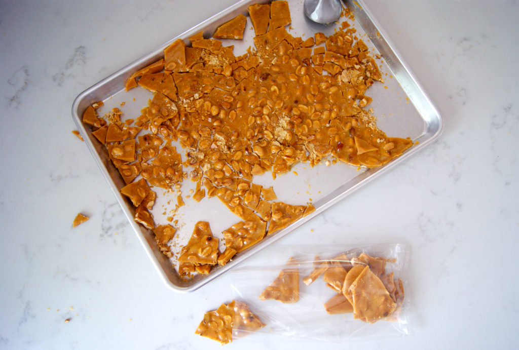 Old Fashioned Peanut Brittle