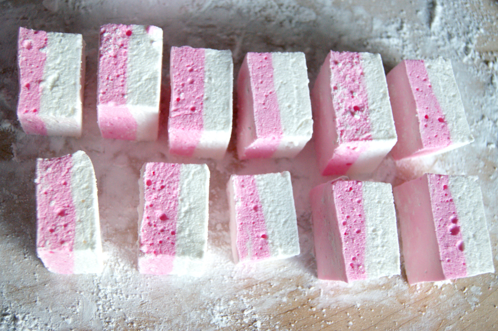 Double-Vanilla Marshmallow Cut-Outs