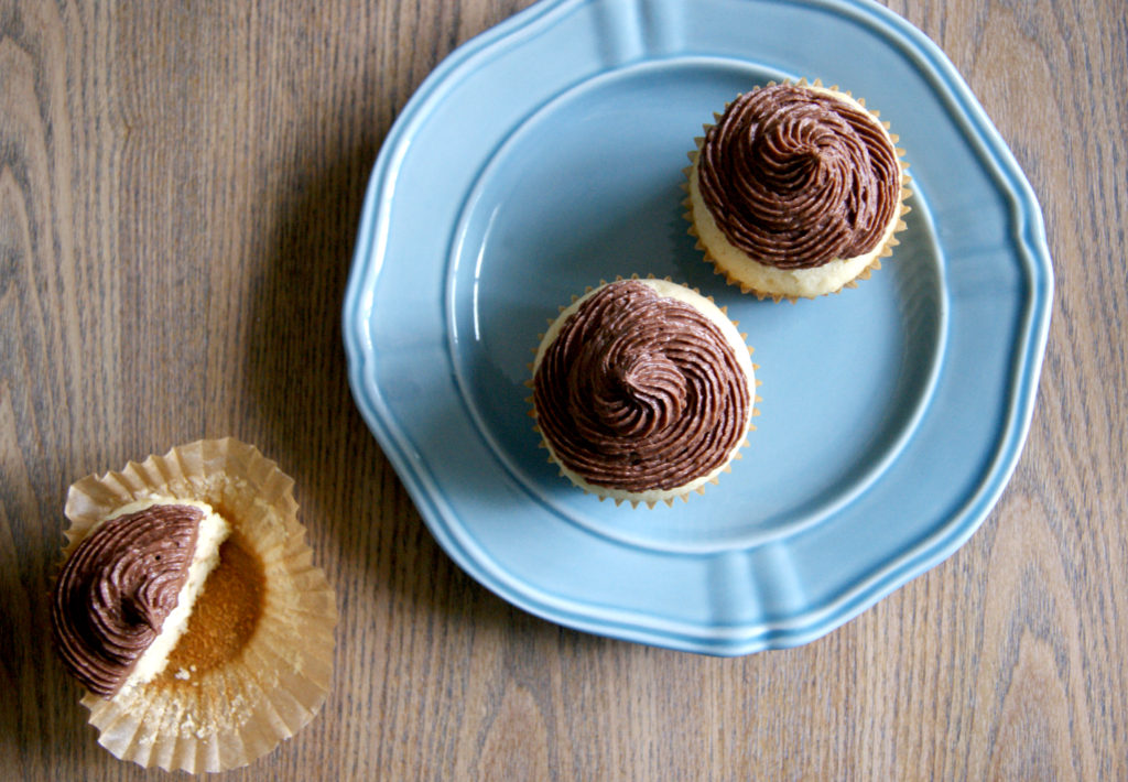 Boston Cream Cupcakes