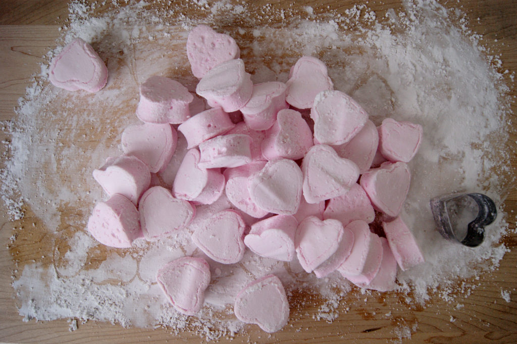 Strawberry Marshmallow Hearts