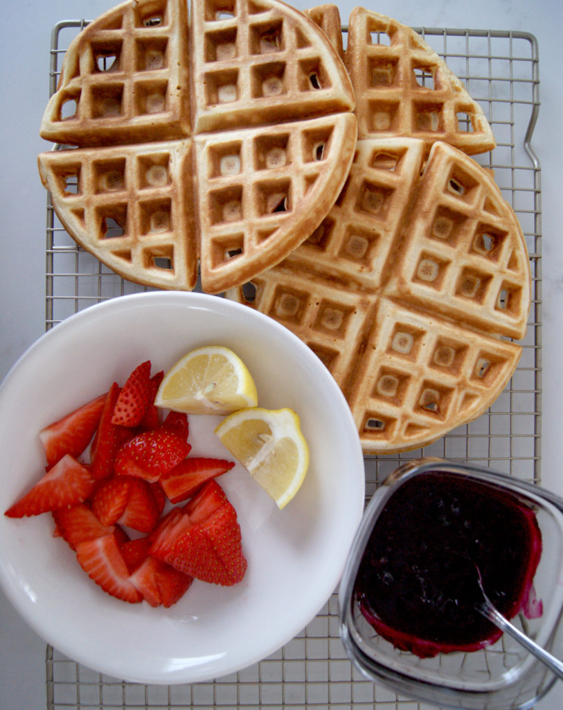 Berry Delicious Belgian Waffles • Happylifeblogspot