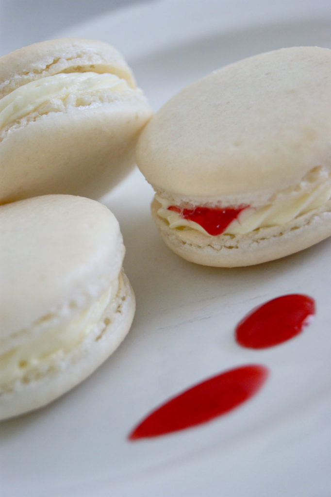 Berry Bloody Cheesecake Macarons – Lady of the Ladle